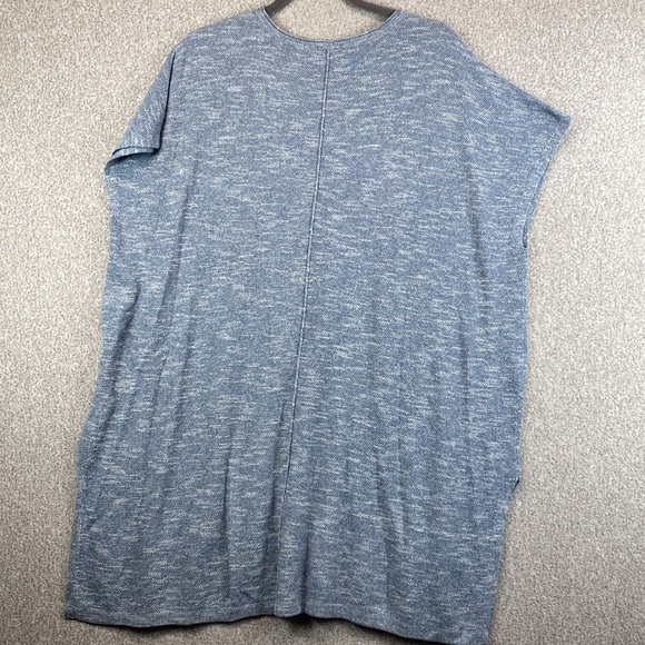 Pure Jill tunic sweater top ocean blue PL beachy lightweight soft travel - Picture 8 of 8